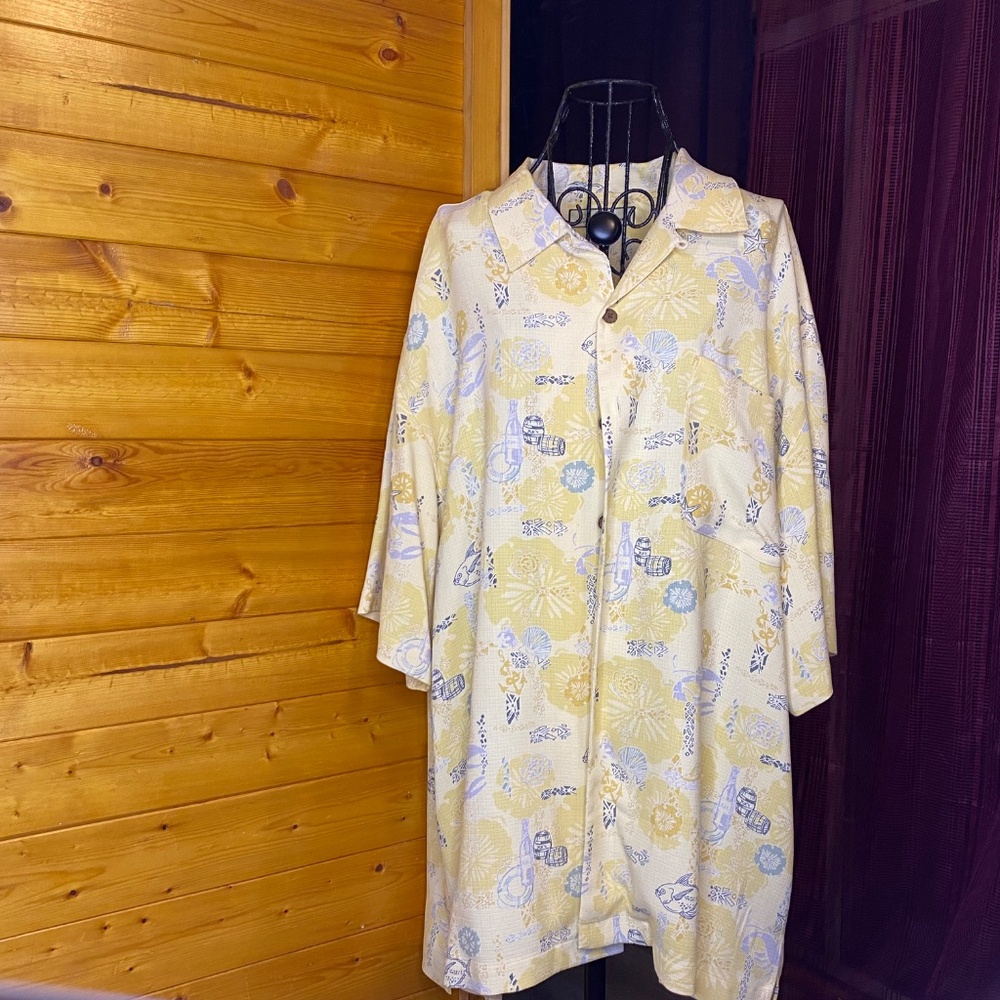 Tommy Bahama 100% Silk Coastal Camp Shirt